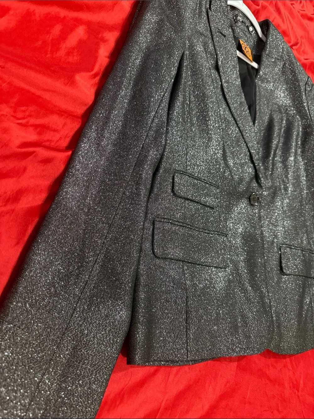 WOW POSHMARK - Authentic Tory Burch NWOT Sparkling Silver Black Blazer